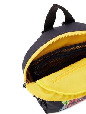 Airwalk Black and Yellow Men’s Compact Backpack